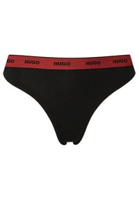Hugo - HUGO Komplet stringów 50545703 Czarny. Kolor: czarny. Materiał: bawełna #3