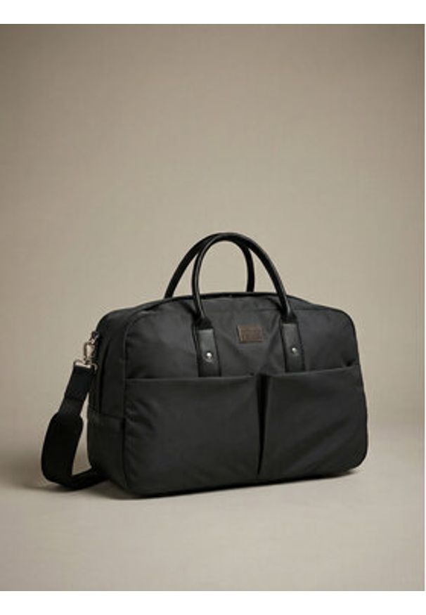 G-Star RAW - G-Star Raw Torba weekendowa EO-LEON-LX8740J Czarny. Kolor: czarny. Materiał: materiał