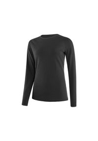 LOFFLER - Damska koszulka z długim rękawem z wełny merino Löffler Transtex®. Kolor: czarny. Materiał: wełna. Długość rękawa: długi rękaw. Długość: długie. Sport: turystyka piesza, narciarstwo #1