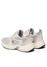 Calvin Klein Jeans Sneakersy Retro Tennis Su-Mesh wN YW0YW00891 Beżowy. Kolor: beżowy. Materiał: materiał #3