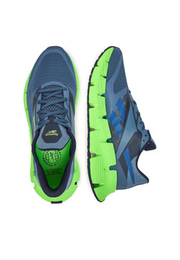 Reebok Buty do biegania FLOATZIG 1 100212131 Granatowy. Kolor: niebieski. Materiał: materiał