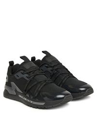 Versace Jeans Couture Sneakersy 79YA3SA8 ZSD07 Czarny. Kolor: czarny. Materiał: materiał #5