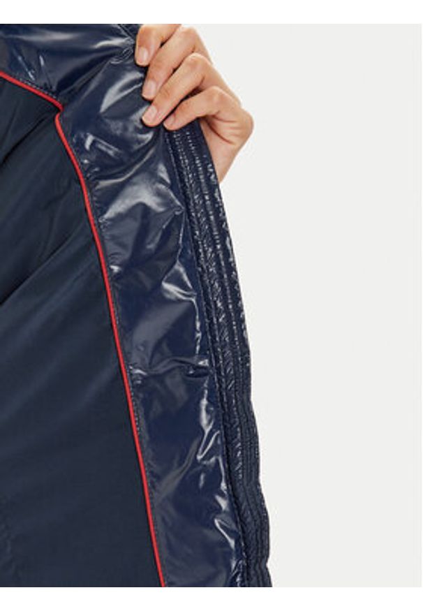 Tommy Jeans Kurtka puchowa DW0DW19926 Granatowy Regular Fit. Kolor: niebieski. Materiał: syntetyk