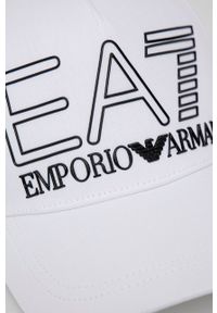 EA7 Emporio Armani czapka 274991.2R102 kolor biały z aplikacją. Kolor: biały. Wzór: aplikacja #4