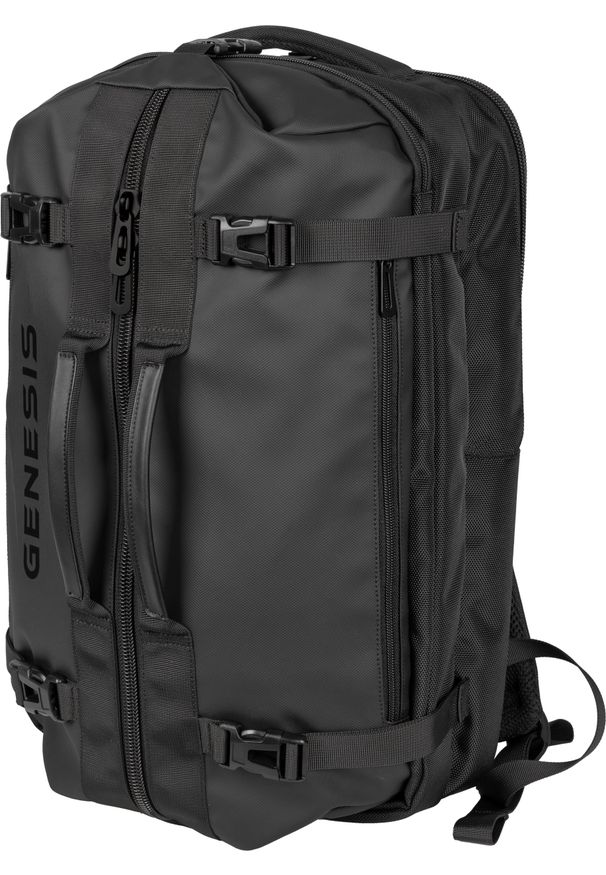 Genesis - Plecak GENESIS Pallad 570 Czarny 17.3" 29L. Kolor: czarny