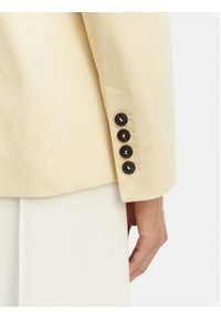 MAX&Co. Marynarka Giraffa 2616041054200 Beżowy Regular Fit. Kolor: beżowy. Materiał: bawełna #3