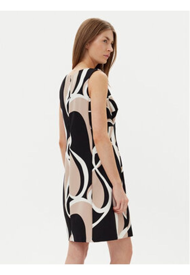 DKNY Sukienka koktajlowa DD5N3H47 Czarny Regular Fit. Kolor: czarny. Materiał: syntetyk. Styl: wizytowy