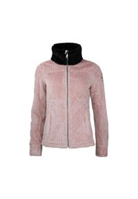 PEAK MOUNTAIN - Damski polar Peak Mountain Ataway. Kolor: różowy. Materiał: polar. Sezon: zima. Sport: narciarstwo #1