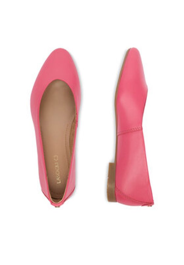 Lasocki Baleriny CEO-RST-KAJA-66 Różowy. Kolor: różowy. Materiał: skóra