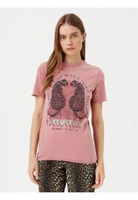 only - ONLY T-Shirt Lucy 15307412 Różowy Regular Fit. Kolor: różowy. Materiał: bawełna #1