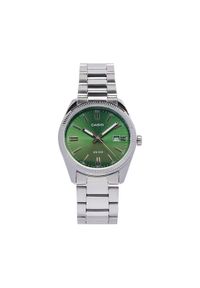 Casio Zegarek MTP-1302PD-3AVEF Srebrny. Kolor: srebrny