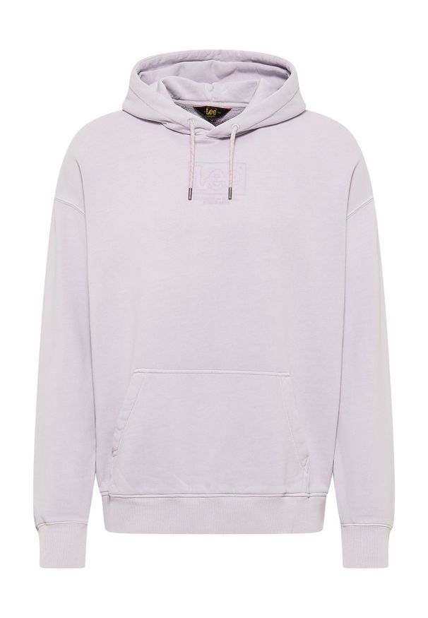 Lee - LEE LOGO LOOSE HOODIE MISTY LILAC L85JQVUU 112145622