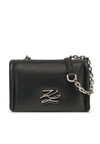 Karl Lagerfeld - KARL LAGERFELD Torebka A1W30175 Czarny. Kolor: czarny. Materiał: skórzane #5