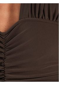 NORMA KAMALI Body Mio KK424XPLG74823 Brązowy Slim Fit. Kolor: brązowy. Materiał: syntetyk #3