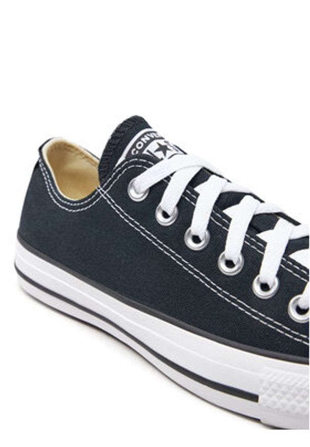 Converse Trampki Chuck Taylor All Star Ox M9166 W Czarny. Kolor: czarny. Materiał: materiał
