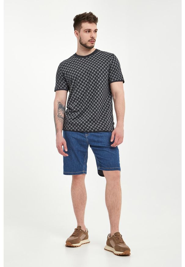 T-shirt męski z logo Victormanuel JOOP!