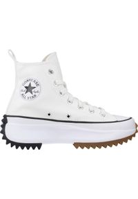 Buty do chodzenia damskie Converse Run Star Hike Jwa. Kolor: biały. Materiał: guma, materiał. Sport: bieganie, turystyka piesza