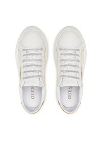 Guess Sneakersy FLJMRI ELE12 Biały. Kolor: biały. Materiał: skóra