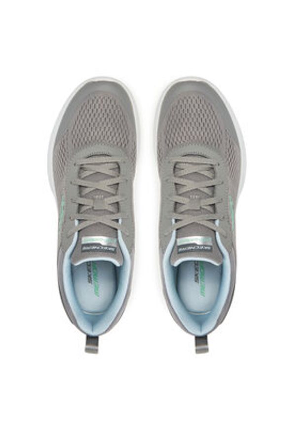 skechers - Skechers Sneakersy 150370/GYLB Szary. Kolor: szary. Materiał: materiał