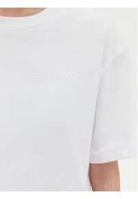 Pinko - PINKO T-Shirt 104882 A2HN Biały Regular Fit. Kolor: biały. Materiał: bawełna