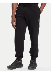 EA7 Emporio Armani Dres 7M000914 AF10377 UC001 Czarny Modern Fit. Kolor: czarny. Materiał: bawełna
