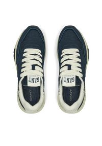 GANT - Gant Sneakersy 30633916 Granatowy. Kolor: niebieski. Materiał: skóra, zamsz #4