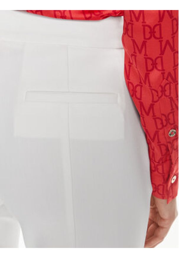 Marciano Guess Spodnie materiałowe Sally 3BGB29 7046A Biały Straight Fit. Kolor: biały. Materiał: syntetyk