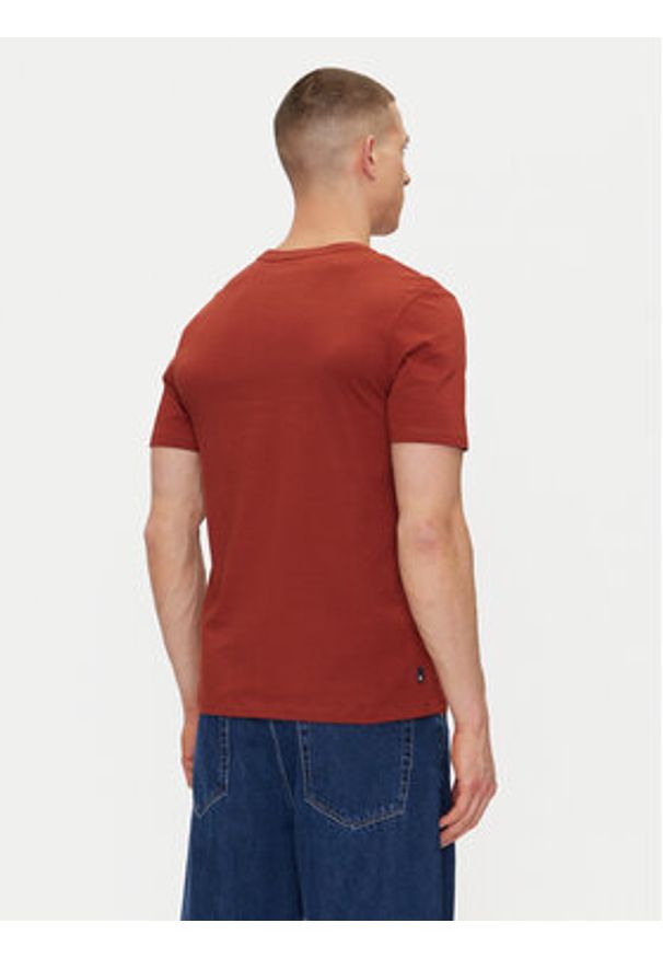 Timberland T-Shirt TB0A5UPQ Czerwony Regular Fit. Kolor: czerwony. Materiał: bawełna