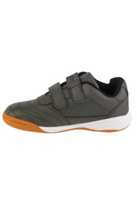 Buty sportowe chłopięce, Kappa Kickoff K. Kolor: zielony, szary. Materiał: guma, syntetyk, materiał