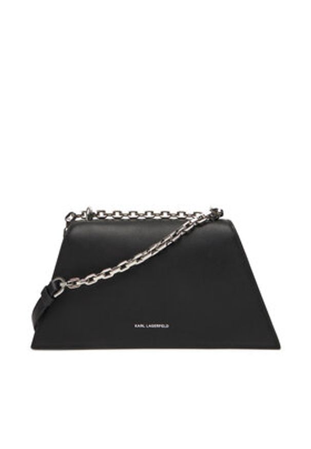 Karl Lagerfeld - KARL LAGERFELD Torebka A3W30138 Czarny. Kolor: czarny. Materiał: skórzane