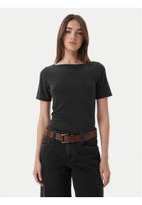 only - ONLY T-Shirt Free 15367559 Czarny Regular Fit. Kolor: czarny. Materiał: syntetyk #1