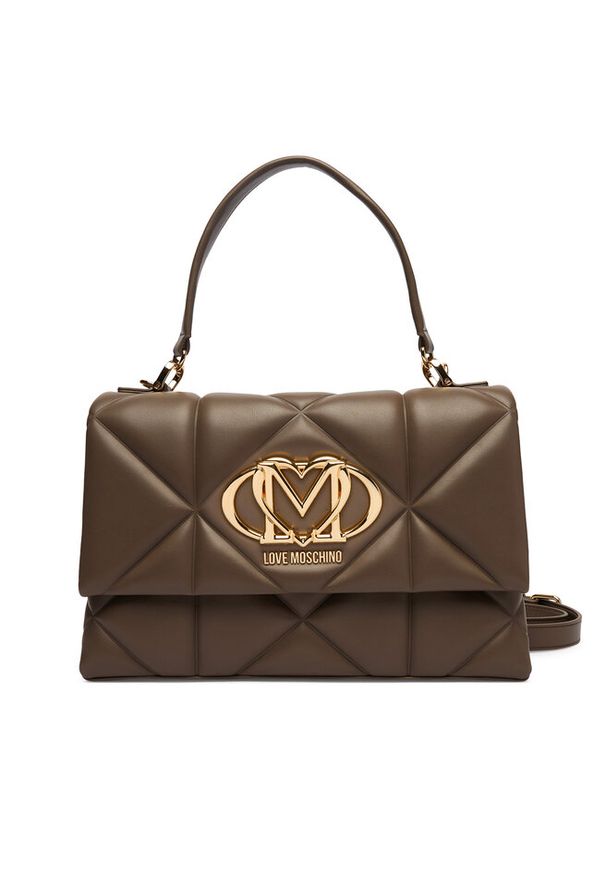 Love Moschino - Torebka LOVE MOSCHINO. Kolor: brązowy