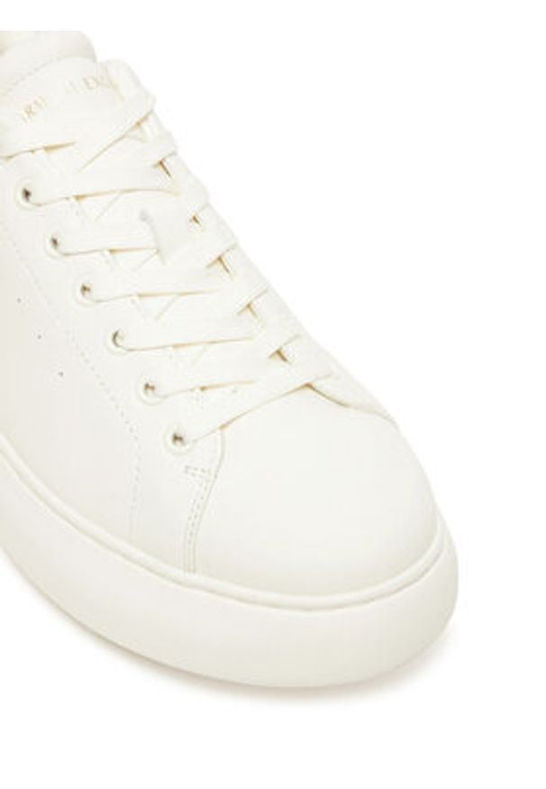 Armani Exchange Sneakersy XW002149 AF19528 MZ278 Biały. Kolor: biały. Materiał: skóra