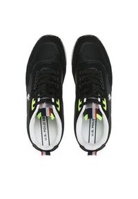 U.S. Polo Assn. Sneakersy Ethan ETHAN001 Czarny. Kolor: czarny. Materiał: materiał