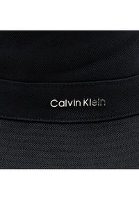 Calvin Klein Kapelusz Monogram Reversible Bucket Hat K60K612035 Czarny. Kolor: czarny. Materiał: materiał #4