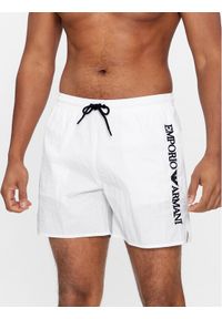 Emporio Armani Underwear Szorty kąpielowe 211740 4R422 00010 Biały Regular Fit. Kolor: biały. Materiał: syntetyk #1