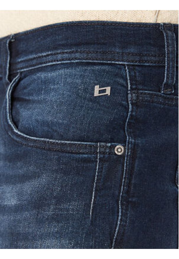 Blend Jeansy 20712391 Granatowy Slim Fit. Kolor: niebieski