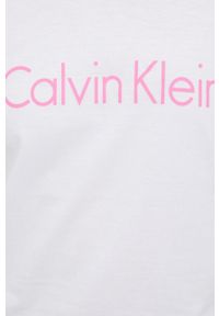 Calvin Klein Underwear Longsleeve piżamowy bawełniany kolor biały. Kolor: biały. Materiał: bawełna. Długość: długie. Wzór: nadruk #3