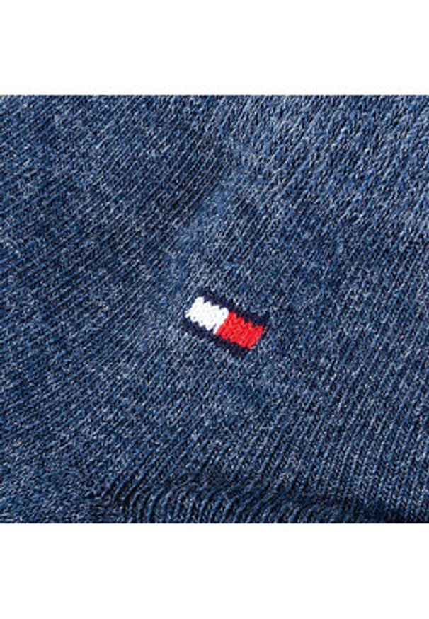 TOMMY HILFIGER - Tommy Hilfiger Skarpety krótkie 342025001 r.39/42 Niebieski. Kolor: niebieski. Materiał: materiał