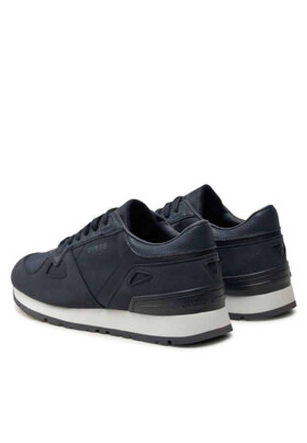 Guess Sneakersy FMPALC ELL12 Granatowy. Kolor: niebieski. Materiał: materiał