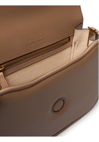 Pinko - PINKO Torebka Love Box Bag Fl Mini PE 25 PLTT 104297 A26L Brązowy. Kolor: brązowy. Materiał: skórzane