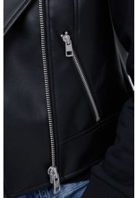 Calvin Klein Jeans ramoneska J20J218957.9BYY damska kolor czarny przejściowa. Okazja: na co dzień. Kolor: czarny. Styl: casual, klasyczny #2