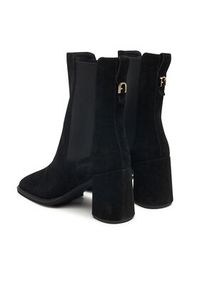 Furla Botki Diamante YK06FUD-Y61000-O6000-1-007-3600 S Czarny. Kolor: czarny. Materiał: skóra, zamsz #5