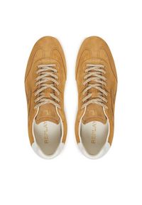 Replay - REPLAY Sneakersy GWSL2.000.C0002L Beżowy. Kolor: beżowy. Materiał: zamsz, skóra #5