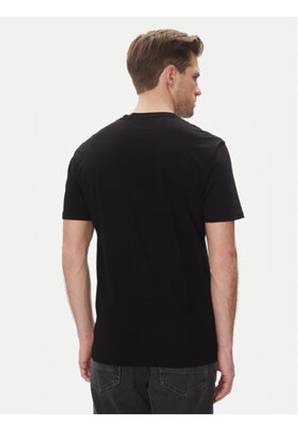 Armani Exchange T-Shirt XM000767 AF12308 UC001 Czarny Regular Fit. Kolor: czarny. Materiał: bawełna