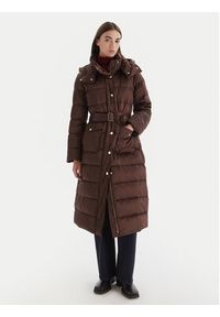Liu Jo Kurtka puchowa MF5011 T017A Brązowy Regular Fit. Kolor: brązowy. Materiał: syntetyk #6