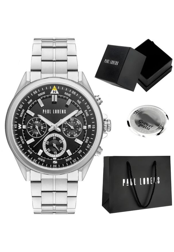 Zegarek męski Paul Lorens - KODARI-1C1 Z GRAWEREM