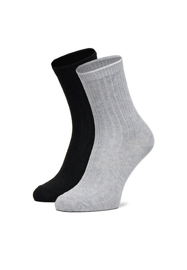Nine West Skarpety CEO_AS_NW_08_W_AW25 (2 PACK) Czarny. Kolor: czarny. Materiał: wiskoza, materiał