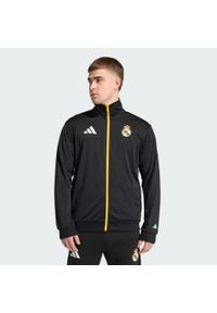 Adidas - Bluza dresowa adidas Real Madrid Avengers. Kolor: czarny. Materiał: dresówka. Wzór: motyw z bajki. Sport: piłka nożna #1