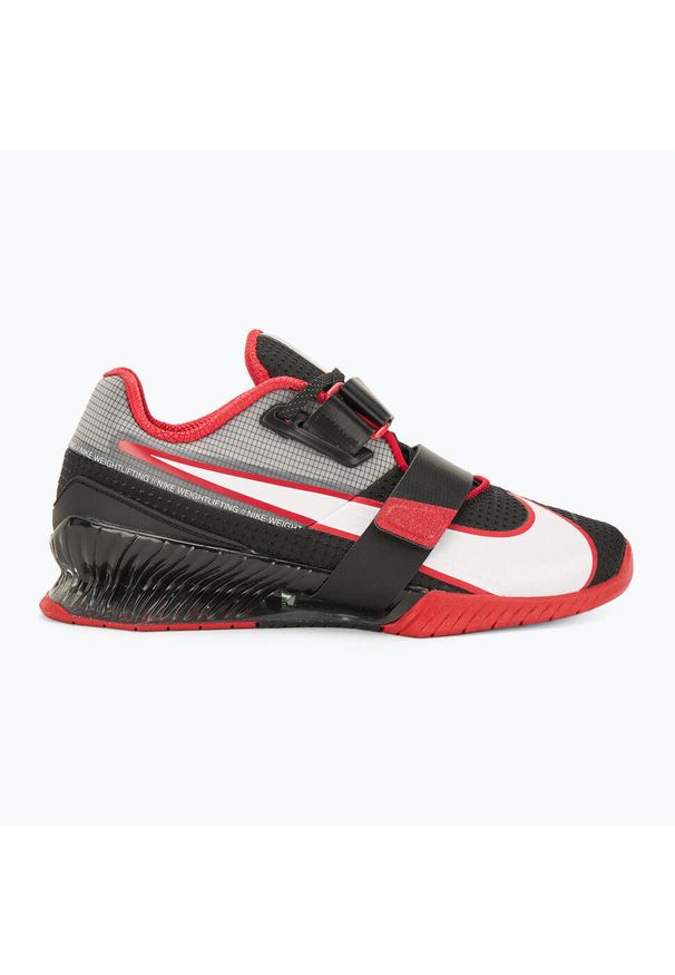 Buty do podnoszenia ciężarów Nike Romaleos 4. Kolor: czarny, biały, czerwony, wielokolorowy